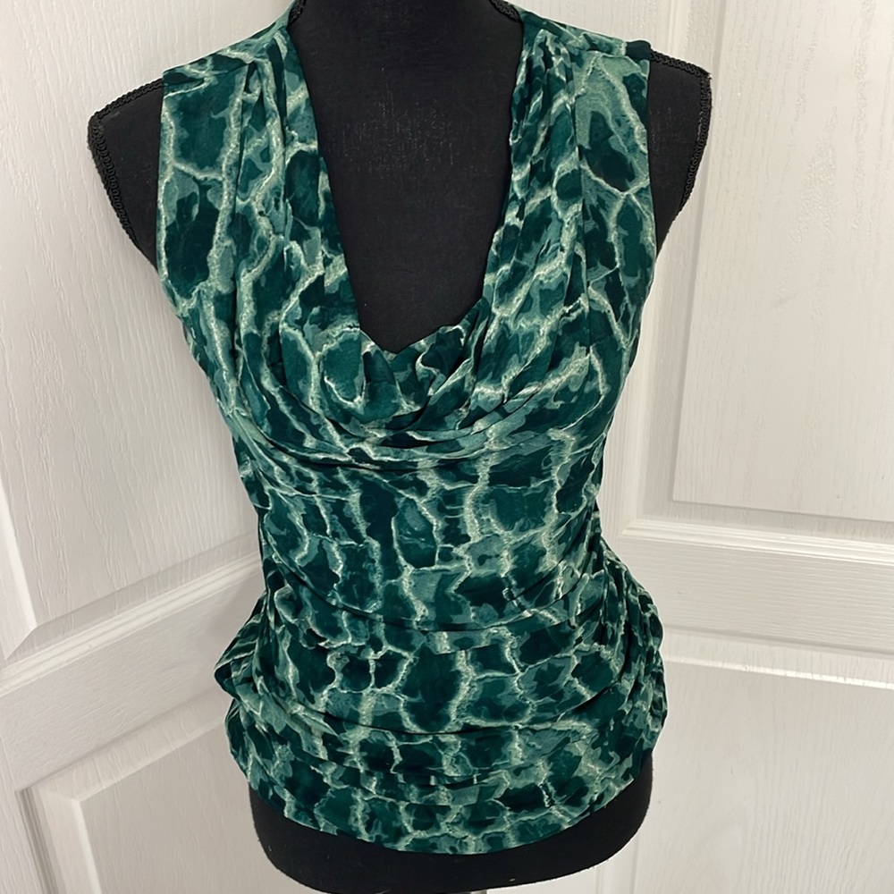 Classiques Entier Atelier waterfall top size S silk mix chic old money business